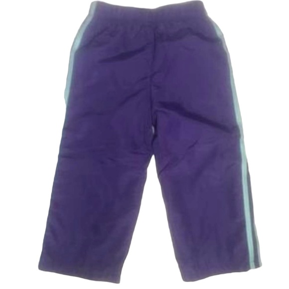 Adidas Windbreaker Joggers Purple/Teal - Picture 4 of 5